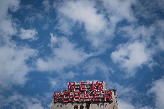 New Yorker Sign by Michael Tapp on Flickr